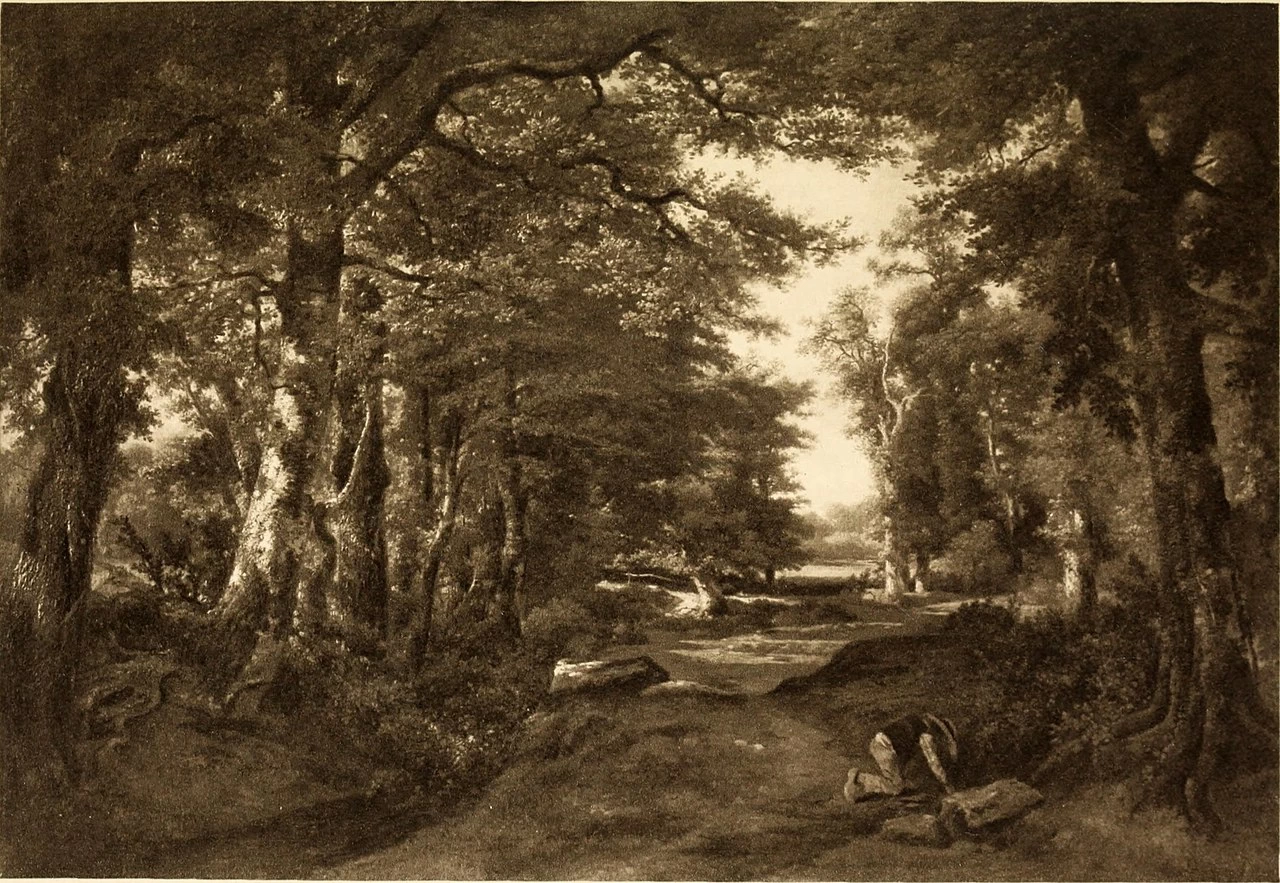 Nella foresta di Meudon vicino a Sèvres - Staatliche Kunsthalle Karlsruhe
